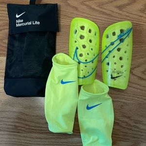 Soccer shin guards. Size medium